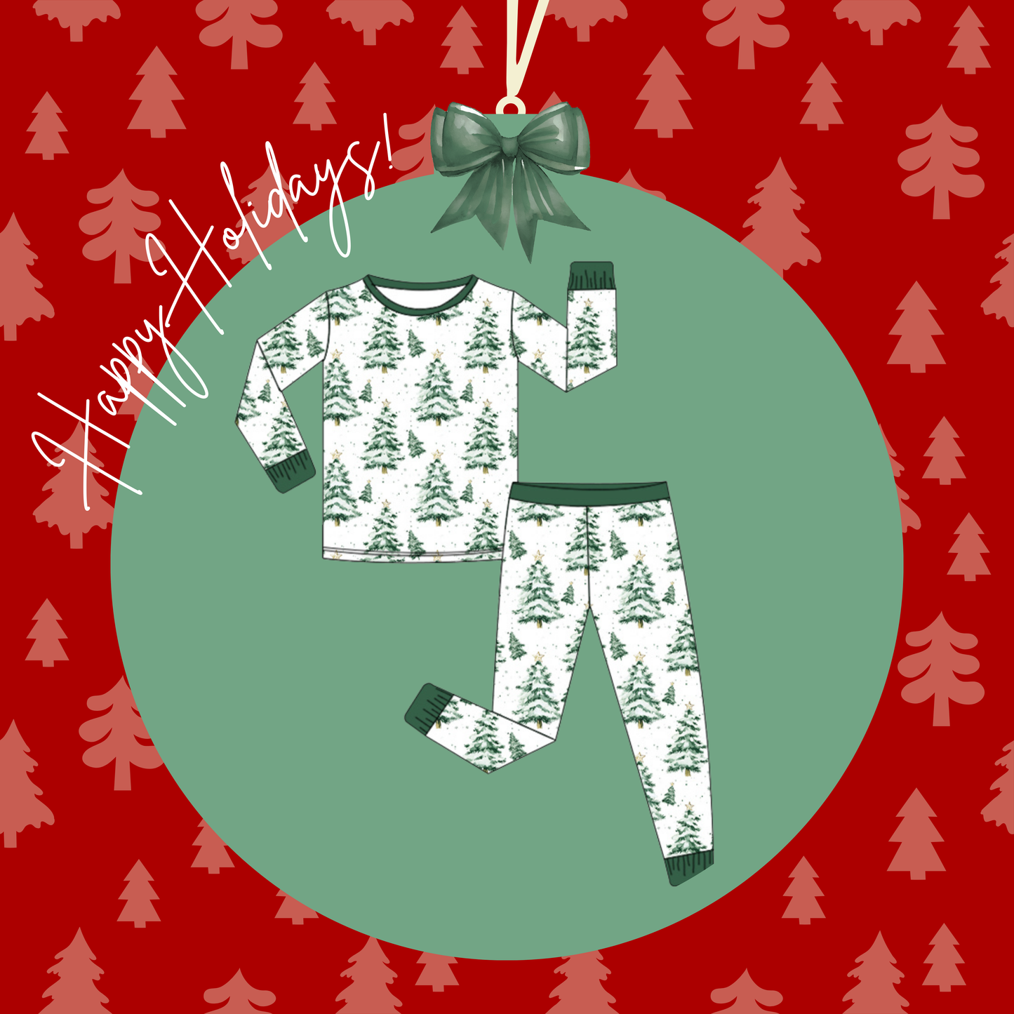 Tree Tops Glisten Two Piece Set