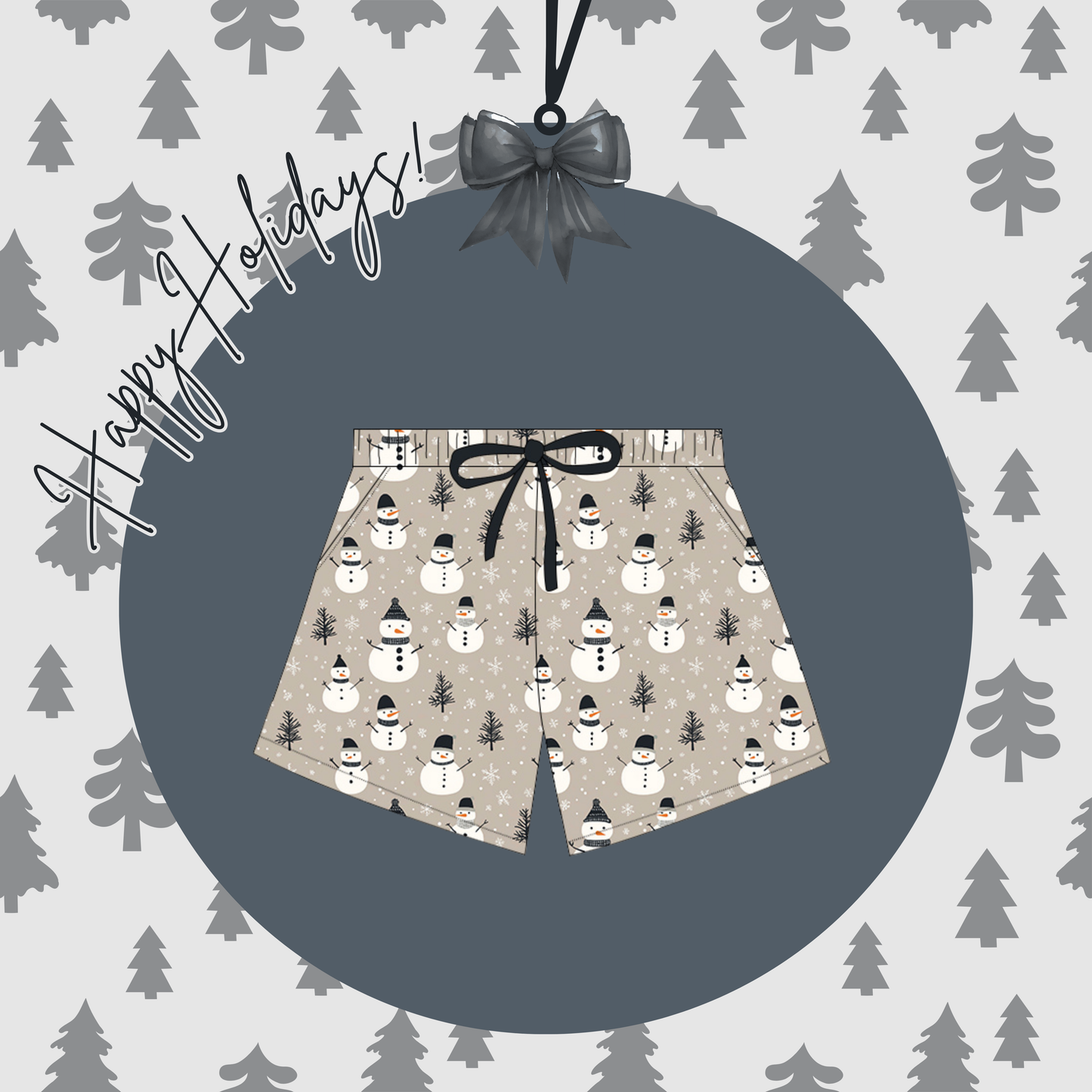 Frosty & Friends Adult Shorts