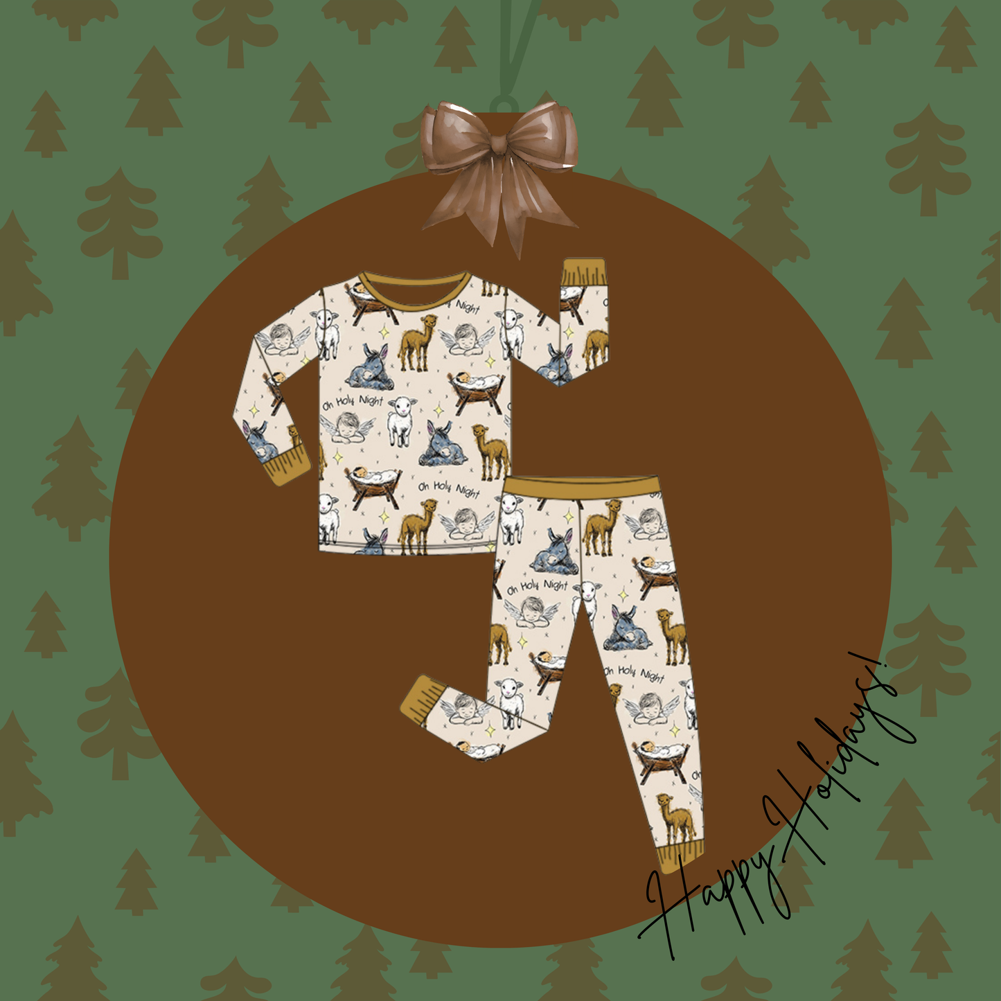 Oh Holy Night Two Piece Set