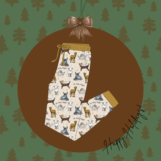 Oh Holy Night Adult Pants