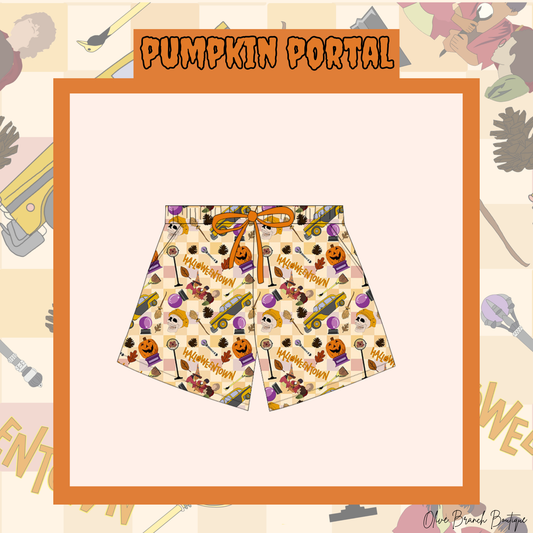 Pumpkin Portal Shorts