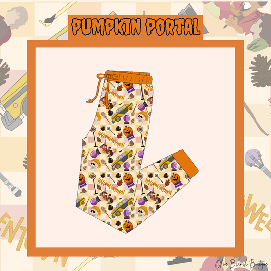 Pumpkin Portal Adult Pants