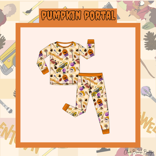 Pumpkin Portal Two Piece