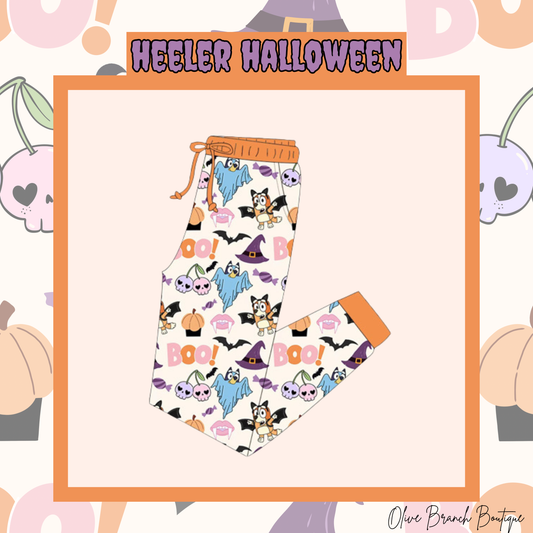 Heeler Halloween Adult Pants