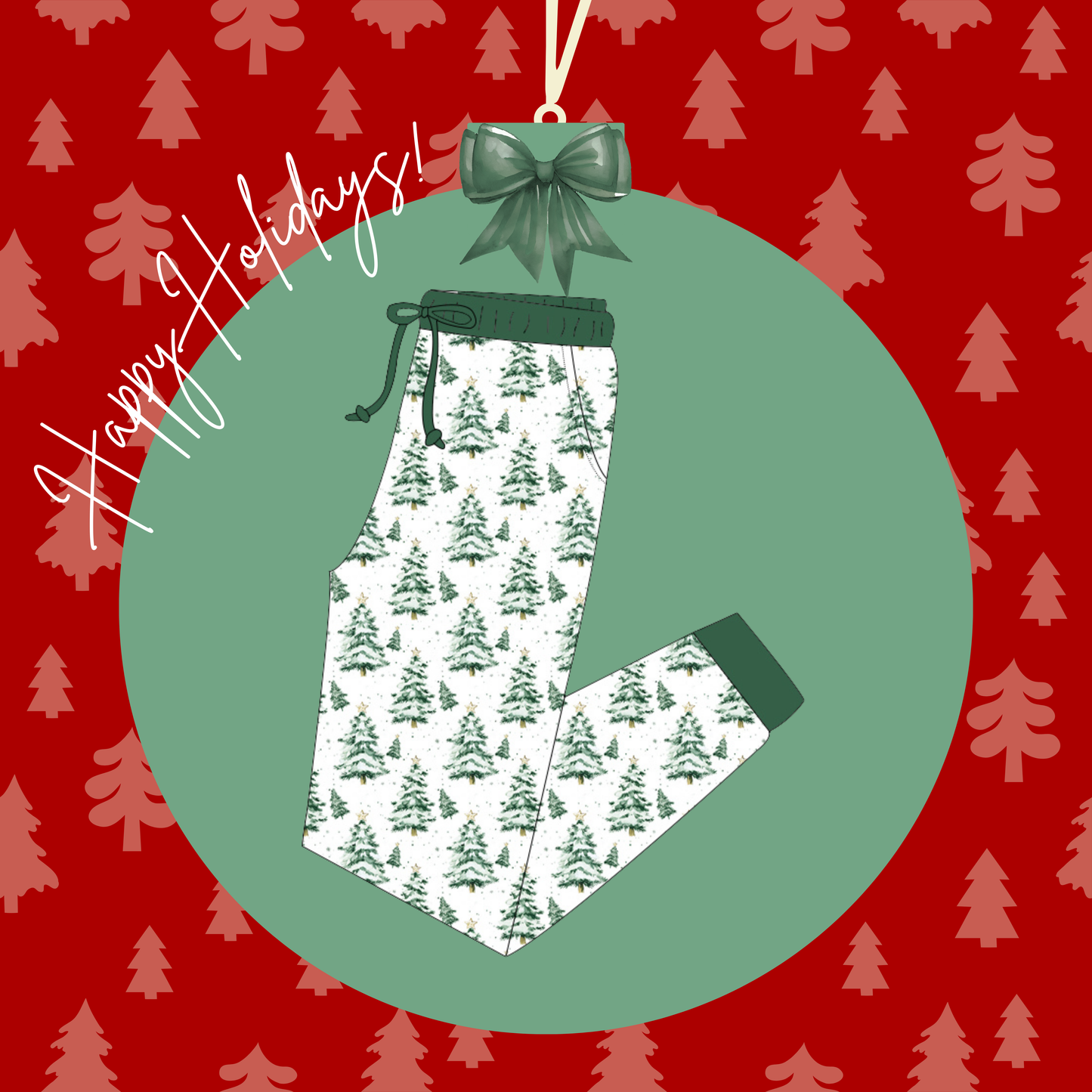 Tree Tops Glisten Adult Pants