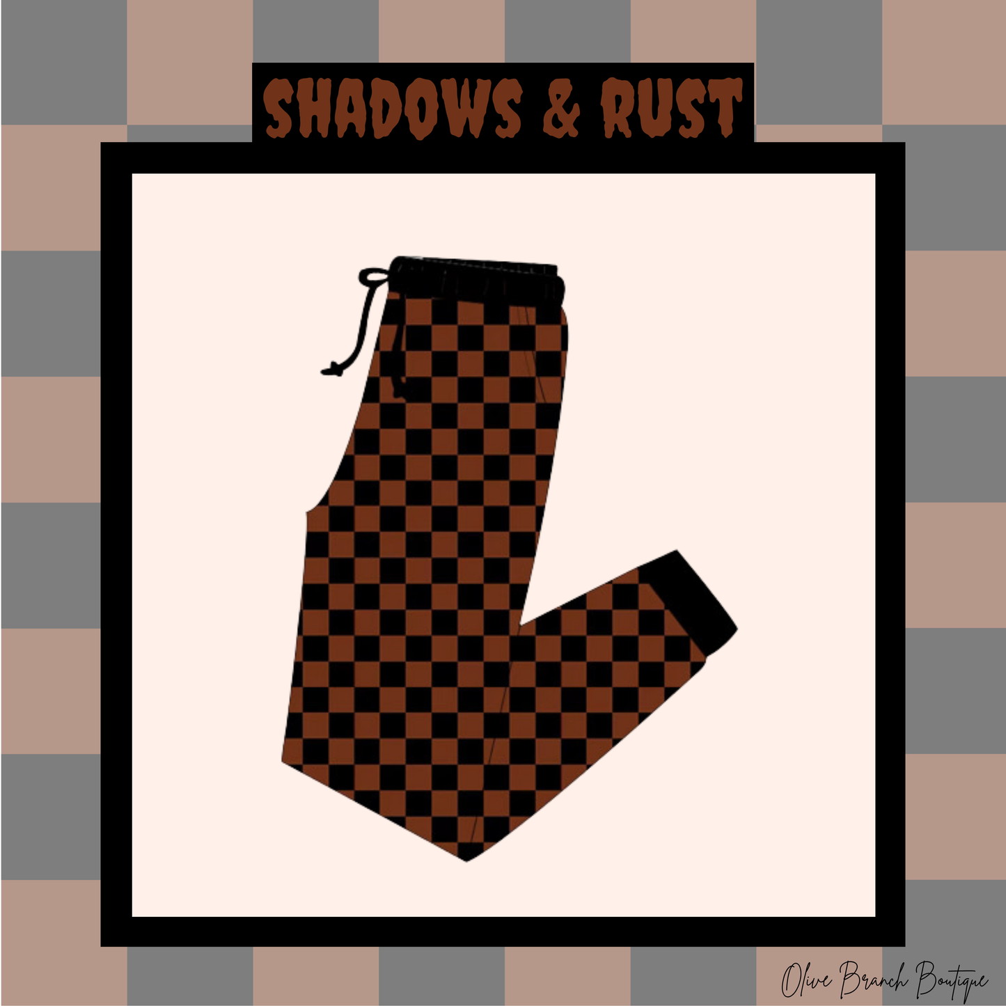 Shadows & Rust Adult Pants