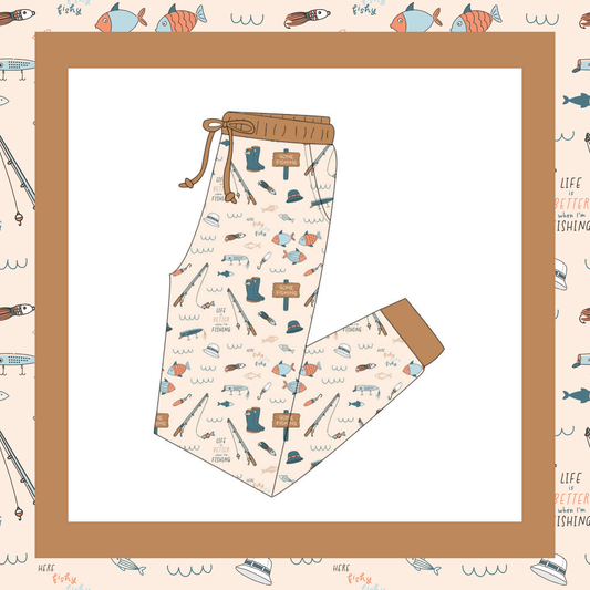Gone Fishin' Adult Pants