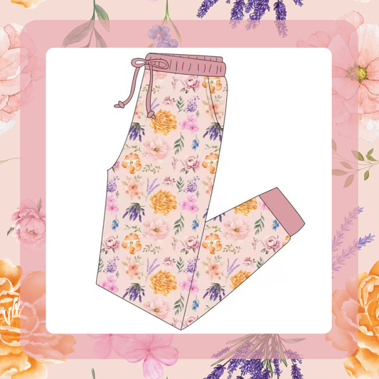 Floral Adult Pants