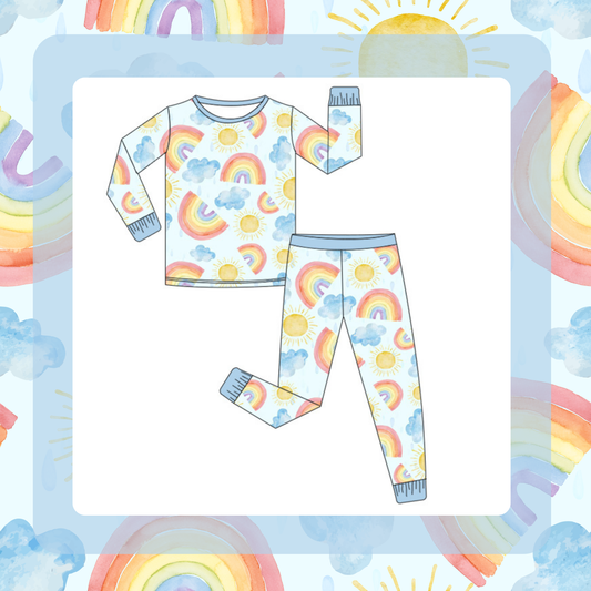 Cozy Rainbow Long Sleeve